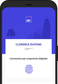 Application bancaire AXA