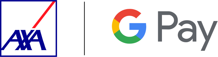 logos axa et Google Pay