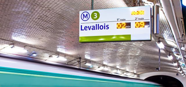 Station de métro Levallois