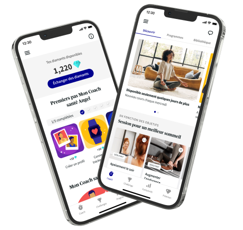 Application mon coach santé angel