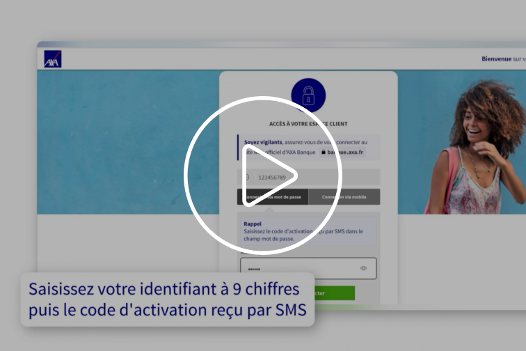 Connexion à l'Espace Client web : vidéo de l'étape 3 (ouverture d'une pop-in)